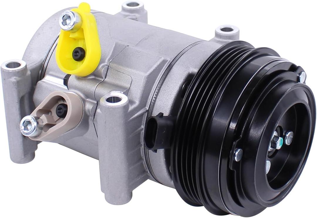 NewYall A/C Compressor with Clutch for Chevrolet Spark 1.0L 2009-2015, 1.2L 2011 2012