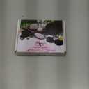 Maxdee Hot Stones Massage Set: 10 Small Hot Massage Stones for Professional or Home Spa Use, Ideal for Relaxation, Pain Relief, and Healing, 1.6" (8 PCS - 1.2 x 1.6 Inch + 2 PCS - 1.6 x 1.6 Inch, Black)