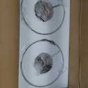 2-Pack Pendant Lights Kitchen Island, 8" Brushed Gold Hanging Light Fixtures with Clear Glass Shade, Modern Brass Kitchen Pendant Lighting Over Island for Dining Room, AD-24024-1P2L-GD