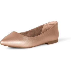 Amazon Essentials Women's Pointed-Toe Ballet Flat (9.5 Wide)