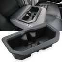 Auovo Cup Holder Insert for 2024-2025 2026 Toyota 8-Seat Sequoia Accessories 2022-2025 2026 Tundra Accessories 2nd-Row Seat TPE Drink Bottle Holder Interior