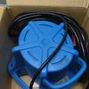 Little Giant APCP-1700 115-Volt, 1/3 HP, 1745 GPH, Automatic, Submersible, Swimming Pool Cover Pump with 25-Ft. Cord, Light Blue, 577301