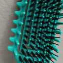 Curly Hair Brush, Curl Defining Brush with Soft Boar Bristles Detangling Tangled Glides, Wide-Teeth Design Effortlessly Shaping & Defining Curls, Curling Definer for Wet & Dry Hair (Green)