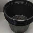 RAOOKIF 5 Gallon Pots for Plants, Flexible 1/2/3/5 Gallon Nursery Pot with Drainage, Gallon Plastic Pots for Plants (5gallon-12pack)