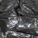 Newwiee Spandex Chair Covers Bulk - Stretch Folding Flat Front Fitted Universal Chair Protector Pack Removable Washable for Wedding Party Dining Banquet Event(Black, 100 Pcs)