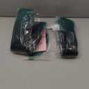 1b Green Pre Stretched Braiding Hair Green Ombre Braiding Hair Pre Stretched Synthetic Hair Extensions for Braiding Box Braids Yaki Knotless Hypoallergenic Prestretched Braiding Hair 26 inch