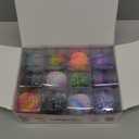 YVBBHE 12 PCS Small 3D Dragon Eggs with Dragon Inside, Mini Flying Dragons with Eyes and WingsEaster Basket Stuffers Mini Animal Easter Egg Set Suitable for Home & Office Decoration (B)