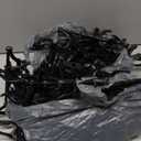 36 Pack Hangers Space Saving Magic Plastic Hanger Organizer Shirt Space Saving Hangers, Multi Space Saver Clothes Hangers for Closet Organizers Storage College Dorm Room Essentials (Dark Black)