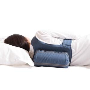 WoodyKnows Side-Sleeping Backpack, New Version with Touch Fastener Tape & Chest Strap, Sleep Position Trainer, Alleviates Snoring Caused by Throat Issues (Large)