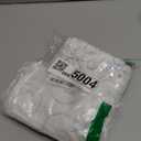 Dremisland Christmas Tree Skirt 48 inches White Christmas Tree Skirt with Silver Sequin Snowflakes Luxury Faux Fur Plush Xmas Tree Skirt Holiday Party Christmas Decorations (36inch/90cm, Sliver)