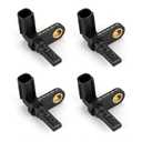 4PCS ABS Wheel Speed Sensor Front Rear Left Right Compatible with 2007-2017 Tundra Driver & Passenger Side Replace ALS1790 ALS1791 89542-0C020 89543-0C020