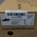 FitVille Men's Extra Wide Slip on Walking Shoes, Breathable Hands Free Slip on Sneakers, Comfortable Orthopedic Shoes for Standing All Day - Step Ease V1 (Navy Blue, 8)