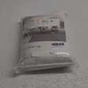 94 Inch Length Curtains Natural Linen Back Tab Hook Belt Loops Privacy Semi Sheer Living Room Curtains,2 Panels Ivory White Modern Cottage Vintage Style Light Filtering Window Treatment Curtains