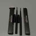 2 x Gentlehomme - Men's 2-in-1 Eyebrow Brush & Pencil - Shape, Define & Fill In - Ultra-Thin, Long-Lasting Black - Vegan
