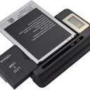 Universal LCD Battery Charger, Travel chargering for Samsung Galaxy S3 S4 S5 Note 2 3 4, Edge, Mega, LG, Huawei, HTC, ZTE, etc