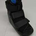 United Ortho Short Air Cam Walker Fracture Boot, Large, Black