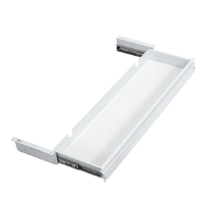 VIVO Large 33 inch Under Desk Slide Out Storage Drawer Organizer, White, DESK-DR33-W