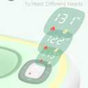 Momcozy New Baby Wipe Warmer, 100pcs Larger Capacity Wipe Dispenser, 10-Min Fast Heating with 4 Temperature Modes, Innovative Spring Design, Silicone & Top Seals,Quick Even Heating, 3-Level Nightlight