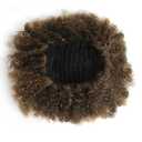 Afro Puff kinky curly Drawstring Ponytail Extension for Women Afro Drawstring Ponytail Kinky Curly Afro Puffs Synthetic Curly Ponytail Hairpieces Updo Hair Extensions with Two Clips (16 Inch, T1B/27#)