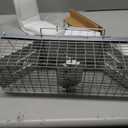 HOMESTEAD Live Rat Trap Indoor/Outside - Squirrel Trap, Have A Heart Animal for Chipmunk, Small Rabbits, Weasel and Similar-Size Rodents, 18"x5"x5", 2 Doors, Fully Assembled