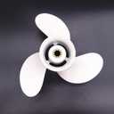 SouthMarine Boat Engine Propeller 9 1/4x9-J for Yamaha 9.9HP 15HP Outboard Motors 9.25x9 683-45945-00-EL