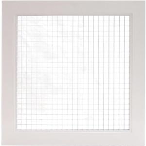 HVAC Premium 14" x 14" Cube Core Eggcrate Return Air Grille - Aluminum Rust Proof - HVAC Vent Duct Cover - White [Outer Dimensions: 15.75 X 15.75], 14 x 14 Duct Opening