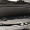 Fit Frontier Car Seat Covers (5 Seats Full Set) Compatible with Nissan Frontier 2009-2024 2025 2026 - Full Coverage Breathable Leather, Airbag Compatible, Waterproof & All-Weather,Black