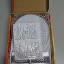 Digital Kitchen Scale 22lb/10kg Capacity, Stainless Steel Food Scale with oz/g Units | Replaceable Battery Power | Ideal for Meal Prep, Cooking, Baking