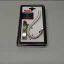 DELTA Dansant Towel Hook, Robe Hook Satin Nickel Towel Holder for Bathroom, Bathroom Accessories, 135241 2.4 x 2.9 x 4.8 Inches (Spot Shield Brushed Nickel)