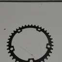 110/130 BCD Chainring 36/38/40/42/44/46/48/50/52/54/56/58/60T Round Narrow Wide Bicycle Chainring with 5 Screws for Road Bike Folding Bicycle