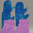 Hot & Cold Therapy Gloves | Ice & Heat Pain Relieving Mittens | Microwavable & Freezable, Arthritis, Finger & Hand Injuries, Carpal Tunnel - Small, Medium