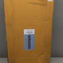 Amazon Basics Wooden Bar Stool with Backrest 24", Black, Set of 2