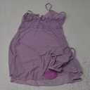 Avidlove Women Lingerie Lace Babydoll Strap Chemise Halter Teddy V Neck Sleepwear Small, Purple