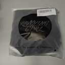 RUNNING GIRL Sports Bras for Women High Support,Seamless Ribbed Longline High Neck Sports Bra Racerback Padded Crop Top Yoga (Black, L)