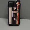 Shorogyt Compatible with iPhone 14 Wallet Case with Card Holder - Designer Cassette Tape Pattern Kickstand Magnetic Clasp Back Flip Folio Leather Phone Covers for Women Men Girls