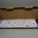 LED HOOKAH Sign for Smoke Shops | 30"x8" Super Bright 5000K Waterproof Light with Hanging Kit | High Visibility Retail Window Display