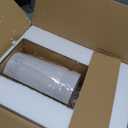 Natural Rattan Wall Sconce Set of 2, with Boho Woven Wicker and Creamy-White Fabric Shade for Vanity Stairway Fireplace Living Room Bedside Passway Hallway