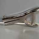 Heavy Duty Hole Punch 1/4 Inch, Single Hole Punch Heavy Duty 2 Inch Reach Deep Throat, Heavy Duty Hole Puncher 1 Hole Punch for Paper ID Cards PVC Tags Plastic Cardboard