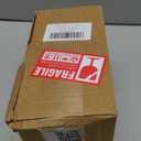 13oz Iced Coffee Cups,2Pcs Glass Cups with Lids and Straws Drinking Glasses,Clear Ribbed Glassware,Reusable Tumbler Glass to Go Cup for Matcha, Iced Tea,Juice