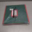 Jieting Christmas Ornament Storage Box with Dividers, 64-Ball Xmas Storage Container, 600D Oxford Christmas Balls Storage Containers with Zipper & Two Handles（Green）