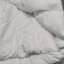 DOWNCOOL Comforters Queen Size, Duvet Insert, White All Season Duvet, Lightweight Quilt, Down Alternative Hotel Comforter with Corner Tabs (White, Queen 88x92 Inches) (Queen, White)