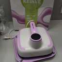 KEINVE 10"x10" Heat Press Machine for T-Shirts, Fast Heating with Timer & Auto Shut-Off, DIY Iron-On Transfer Press for Clothes & Bags - Purple 2026 Update