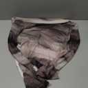 Women's Tie Dye Mesh Ruched T Shirts Long Sleeve Off The Shoulder Tops Date Night Outfit, S