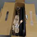 HKAI Baby Bouncer, Portable Baby Bouncer Seat for Babies 0-18 Months, 100% Cotton Fabrics, 3 Modes of use with Rocker and Stationary Options, Infant Rocker Chair with Hanging Toys-Dark Grey