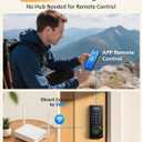 Philips WiFi Smart Lock with Front Door Handle Set, Built-in WiFi, APP Remote & Voice Control, Fingerprint Keyless Entry Door Lock, Keypad Deadbolt Smart Locks for Front Door, Auto-Lock, Matte Black