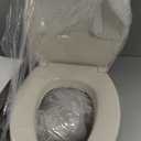 KOHLER 25875-47 Hyten® Elevated Quiet-Close™ elongated toilet seat, Almond
