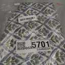 60'' x 90'' Cotton Tablecloth Handmade Cotton Floral Tablecloth Washable Print Rectangle Table Cover with Dust Proof Wrinkle Resistant for Kitchen Dining Party Buffet(Blue,Light Steel)