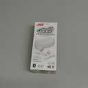 JVC Gumy Truly Wireless Earbuds Headphones, Bluetooth 5.0, Water Resistance(IPX4), Long Battery Life (up to 15 Hours) - HAA7TW (White)