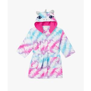 Saint Eve Kids Hooded Terry Swim and Beach Cover Up Robe for Boys and Girls XS Unicorn