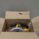 DEWALT 20V MAX Circular Saw, Cordless Sidewinder Style Portable, 6-1/2-Inch Blade, 5150 RPM, 0-50 Degree Bevel Capability, Battery Not Included (DCS391B) (Yellow)